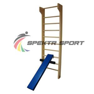 Купить Доска наклонная навесная для пресса мягкая с валиком для ног в Чебоксарах 