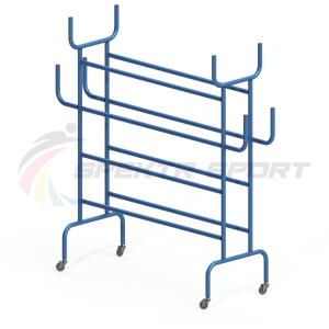 Купить Стеллаж для хранения спортинвентаря 1550х500х1500 мм в Чебоксарах 
