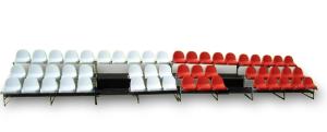 Купить Трибуна передвижная 3-рядная 52 места в Чебоксарах 