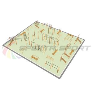 Купить Парковая площадка для Воркаут и WRK 6_76mm в Чебоксарах 