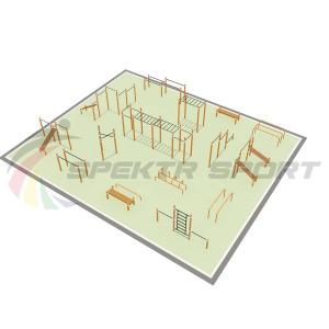 Купить Парковая площадка для Воркаут и WRK 5_76mm в Чебоксарах 