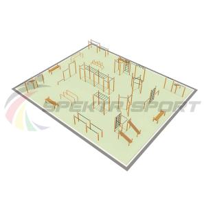 Купить Парковая площадка для Воркаут и WRK 4_76mm в Чебоксарах 