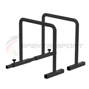 Купить Брусья напольные хайлетсы Spektr Sport цв. черный в Чебоксарах 