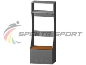 Купить Индивидуальное место хоккеиста (ЛДСП) ширина 800 мм в Чебоксарах 